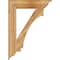 Ekena Millwork Imperial Traditional Rough Sawn Bracket, Western Red Cedar, 6"W x 32"D x 44"H BKT06X32X44IMP01RWR - alternate 2